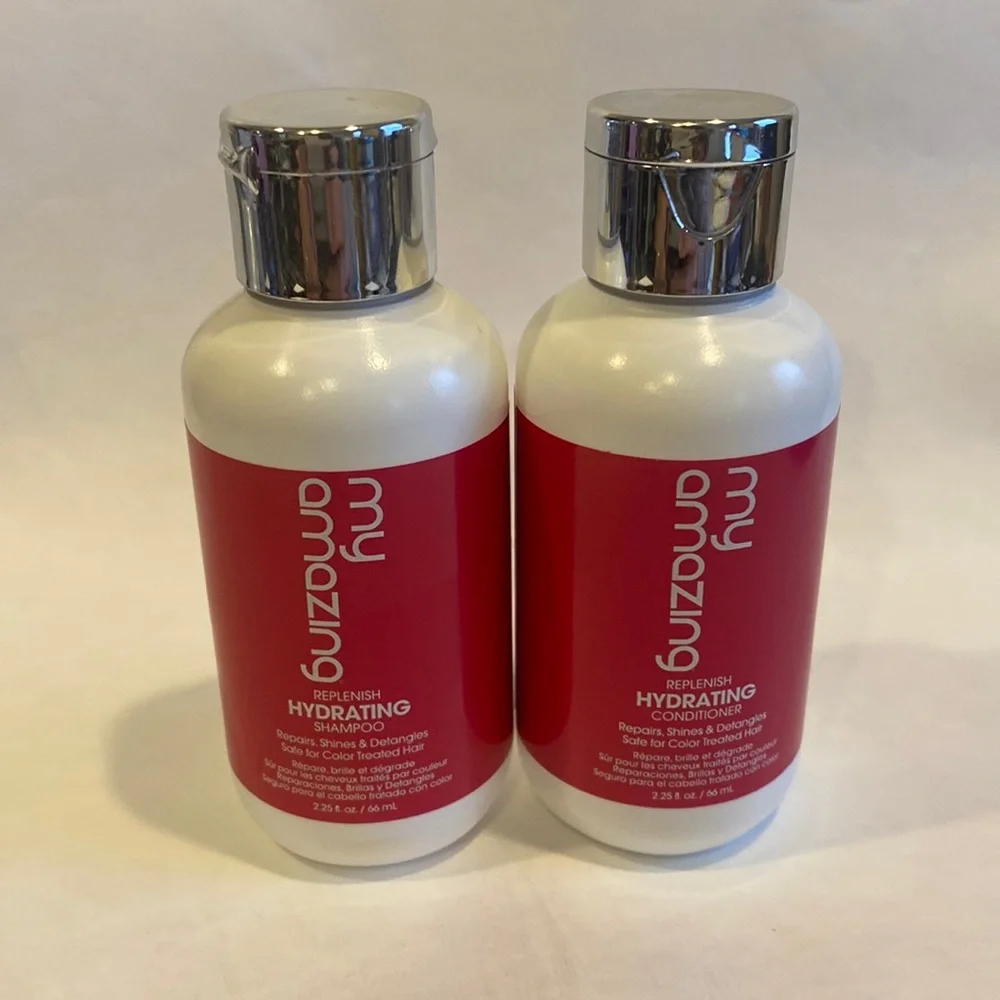MY AMAZING Replenish Hydrating Shampoo & Conditioner Travel Size 2.25oz ea